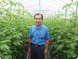 生産者の纐纈さん